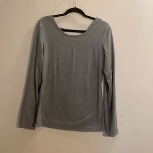 Roxy long sleeved, open backed shirt